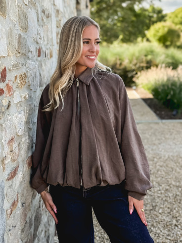 Veste Roselita - Chocolat