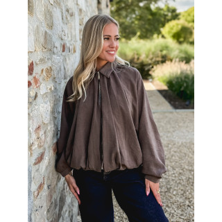 Veste Roselita - Chocolat
