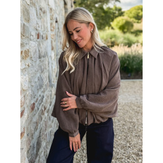 Veste Roselita - Chocolat