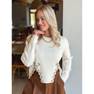 Pull Madinina - Crème