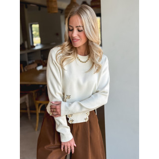 Pull Madinina - Crème