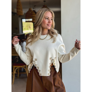 Pull Madinina - Crème