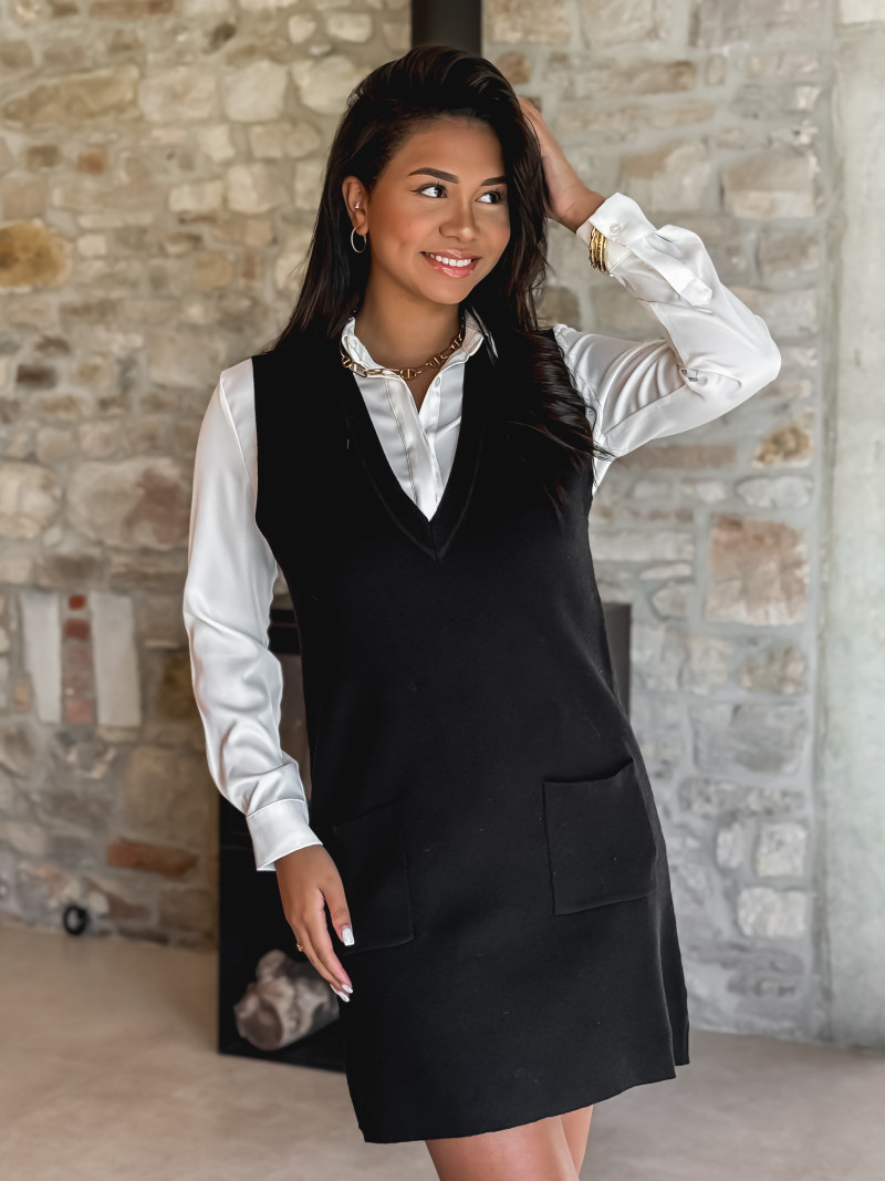 Robe Calina - Noir Robe Calina - Noir