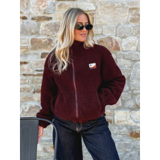 Gilet Evangelina - Bordeaux