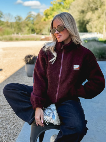Gilet Evangelina - Bordeaux