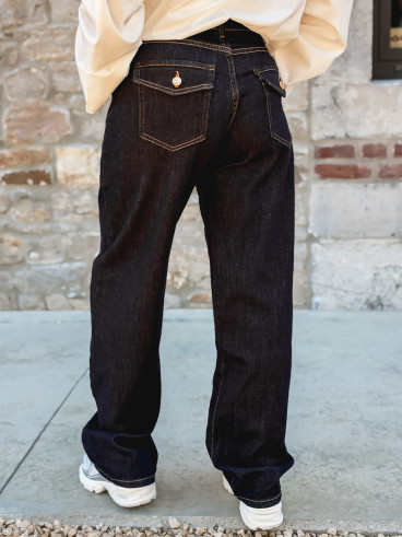 Jeans Carolina - Bleu foncé Jeans Carolina - Bleu foncé