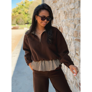 Pull Annina - Chocolat