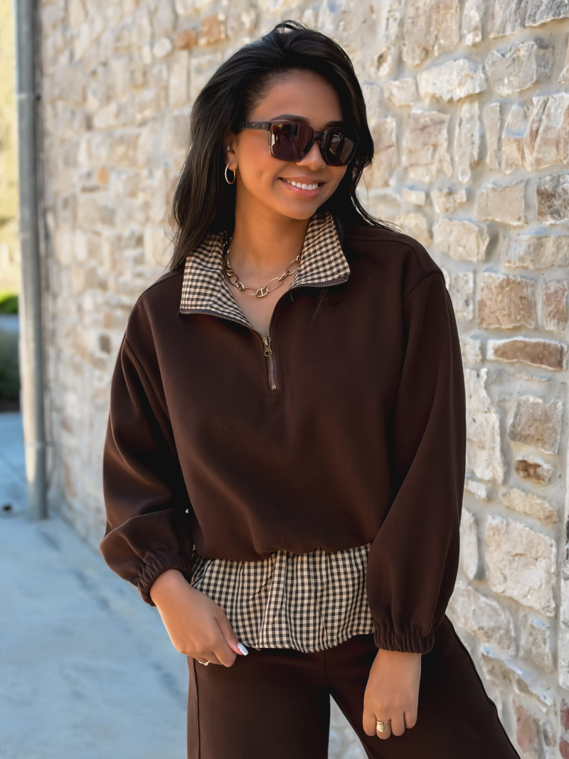 Pull Annina - Chocolat Pull Annina - Chocolat