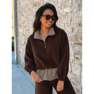 Pull Annina - Chocolat