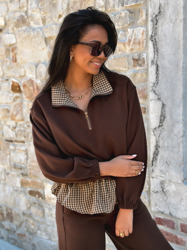 Pull Annina - Chocolat Pull Annina - Chocolat