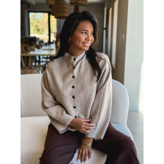 Gilet Amandina - Taupe