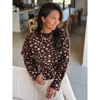Pull Carmelina - Chocolat