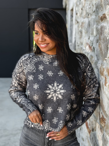 Pull Donna - Gris Foncé