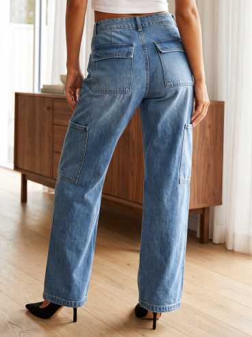 Jeans Olivéra - Bleu Jeans Olivéra - Bleu