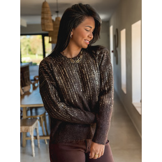 Pull Laïssa - Chocolat