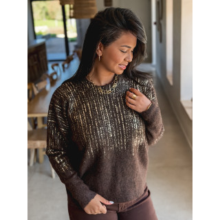 Pull Laïssa - Chocolat