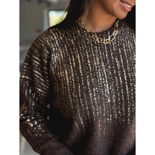 Pull Laïssa - Chocolat