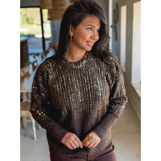 Pull Laïssa - Chocolat