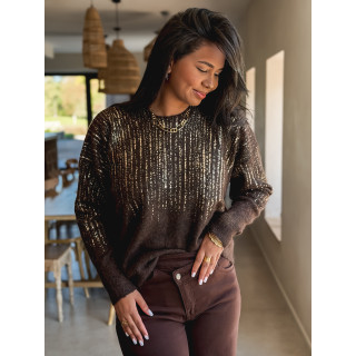 Pull Laïssa - Chocolat