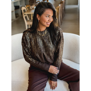 Pull Laïssa - Chocolat