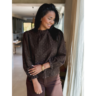 Blouse Adalia - Chocolat