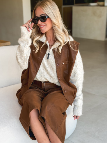 Pull Aria - Beige clair Pull Aria - Beige clair
