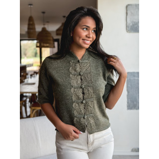 Pull Milou - Kaki