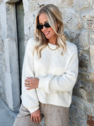 Pull Janice - Ecru Pull Janice - Ecru