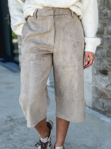 Bermuda Idris - Taupe