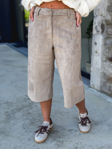 Bermuda Idris - Taupe