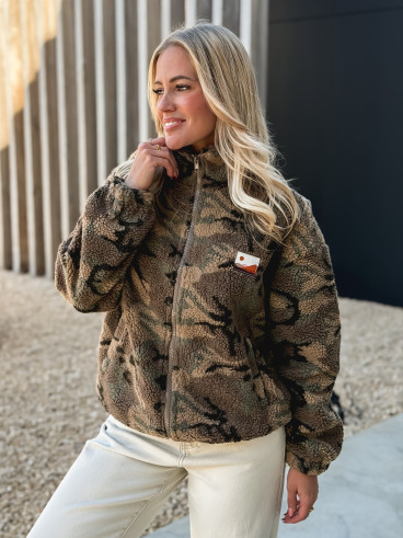 Gilet militaire Evangelina - Taupe