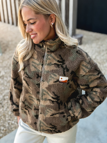 Gilet militaire Evangelina - Taupe