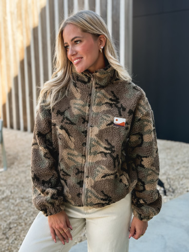 Gilet militaire Evangelina - Taupe