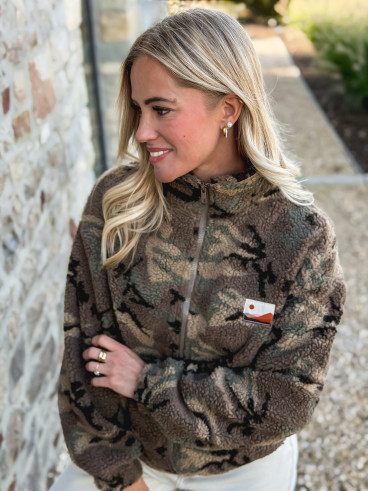 Gilet militaire Evangelina - Taupe