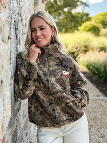 Gilet militaire Evangelina - Taupe
