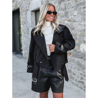 Short en simili Julissa - Noir