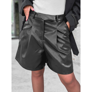 Short en simili Julissa - Noir
