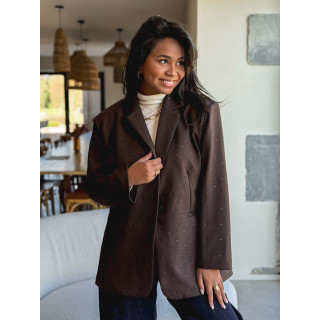 Blazer Azia - Marron