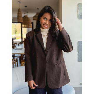 Blazer Azia - Marron