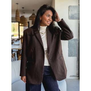Blazer Azia - Marron