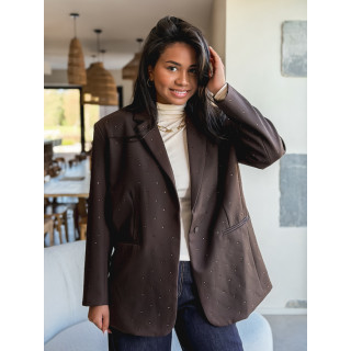 Blazer Azia - Marron