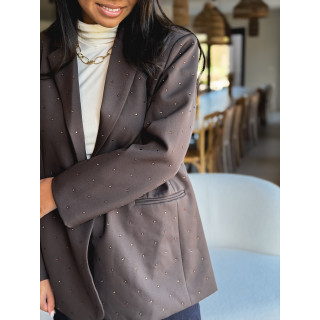 Blazer Azia - Marron