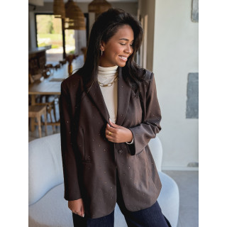 Blazer Azia - Marron