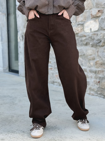 Jeans Carolina - Chocolat Jeans Carolina - Chocolat