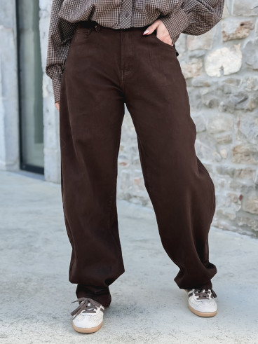 Jeans Carolina - Chocolat Jeans Carolina - Chocolat