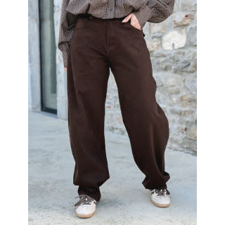 Jeans Carolina - Chocolat