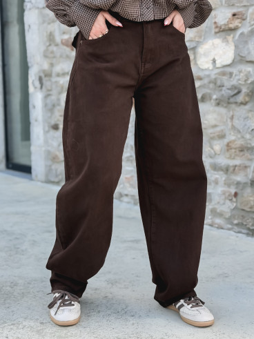 Jeans Carolina - Chocolat Jeans Carolina - Chocolat