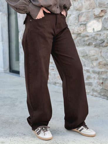 Jeans Carolina - Chocolat Jeans Carolina - Chocolat