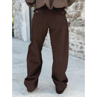 Jeans Carolina - Chocolat