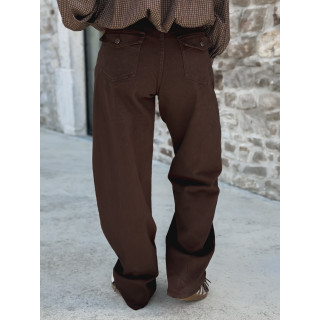Jeans Carolina - Chocolat